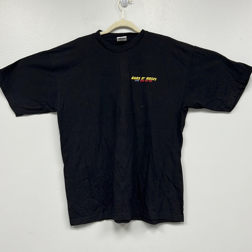Mens T-shirt Q-TEES “GuNS N’ ROSES” (XL) black